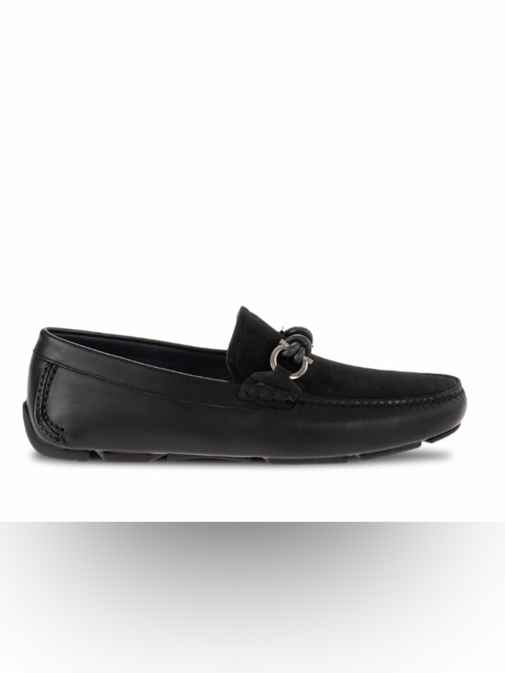 NIB FERRAGAMO Men's Leather Drivers